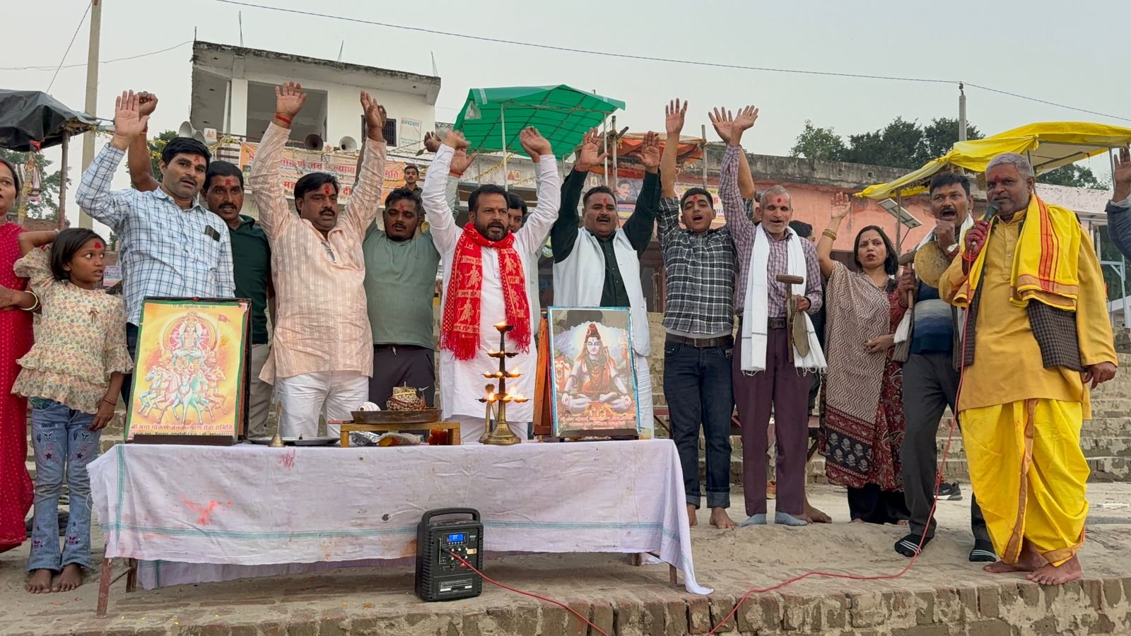 रायबरेली-अविरल धारा को नमन करके हुआ कार्तिक पूर्णिमा मेले का समापन