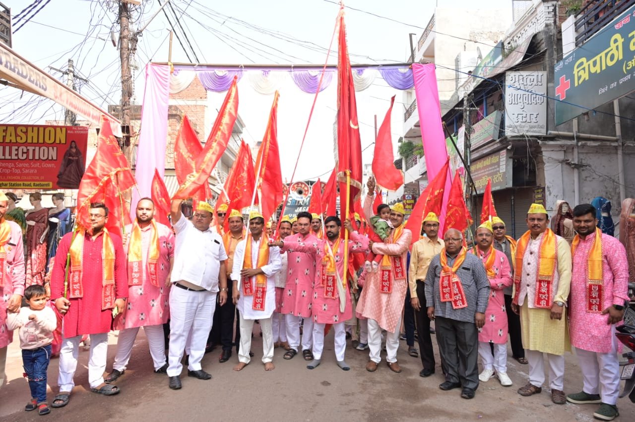 रायबरेली - श्री रानी शक्ति पावन धाम में मनाया गया विशाल चुनरी उत्सव