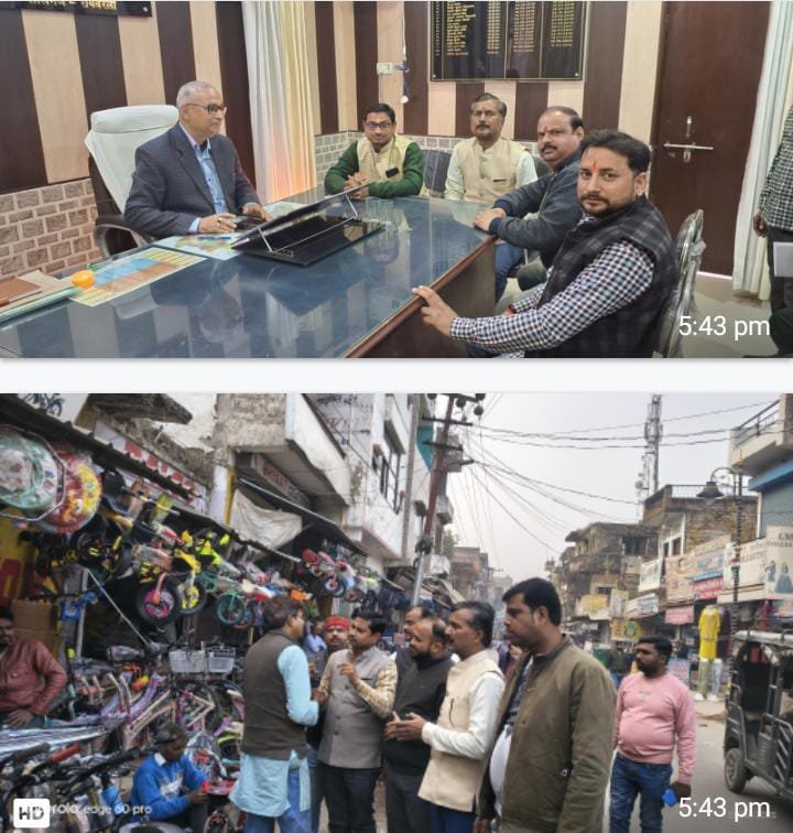 रायबरेली - व्यापारी नाली के पार लगाएं दुकान: विवेक शर्मा