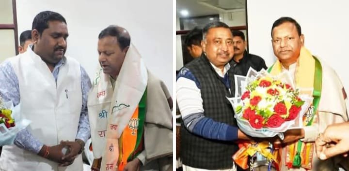 रायबरेली - क्षेत्र के दो जनप्रतिनिधियों ने की भाजपा के प्रदेश अध्यक्ष से शिष्टाचार मुलाकात