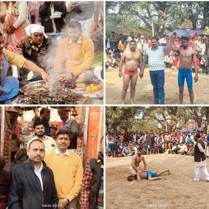 रायबरेली - एसडीएम ने हवन पूजन कर सैकड़ो वर्ष प्राचीन मेले का किया शुभारंभ