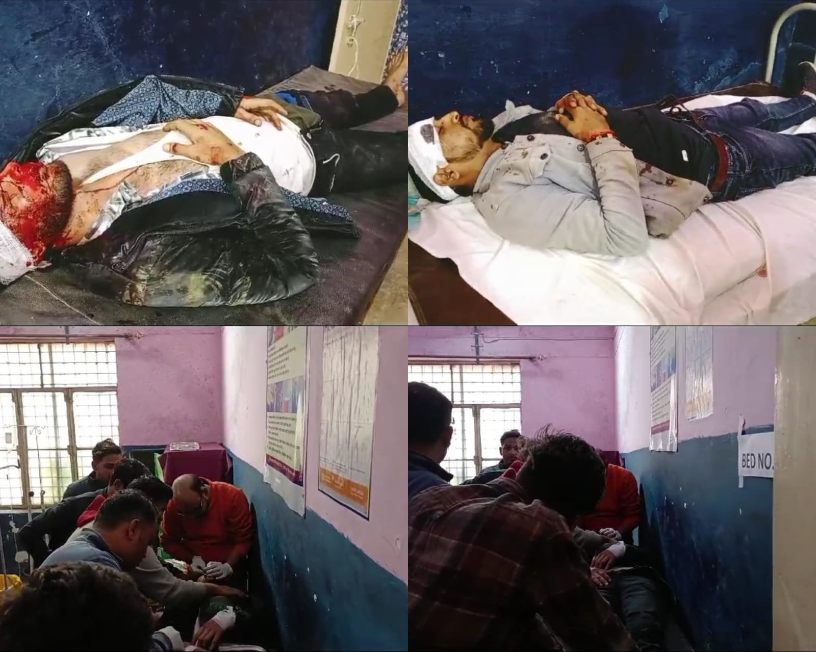 साईकिल सवार को बचाने में बाइक हुई अनियंत्रित , बाइक सवार छात्र घायल