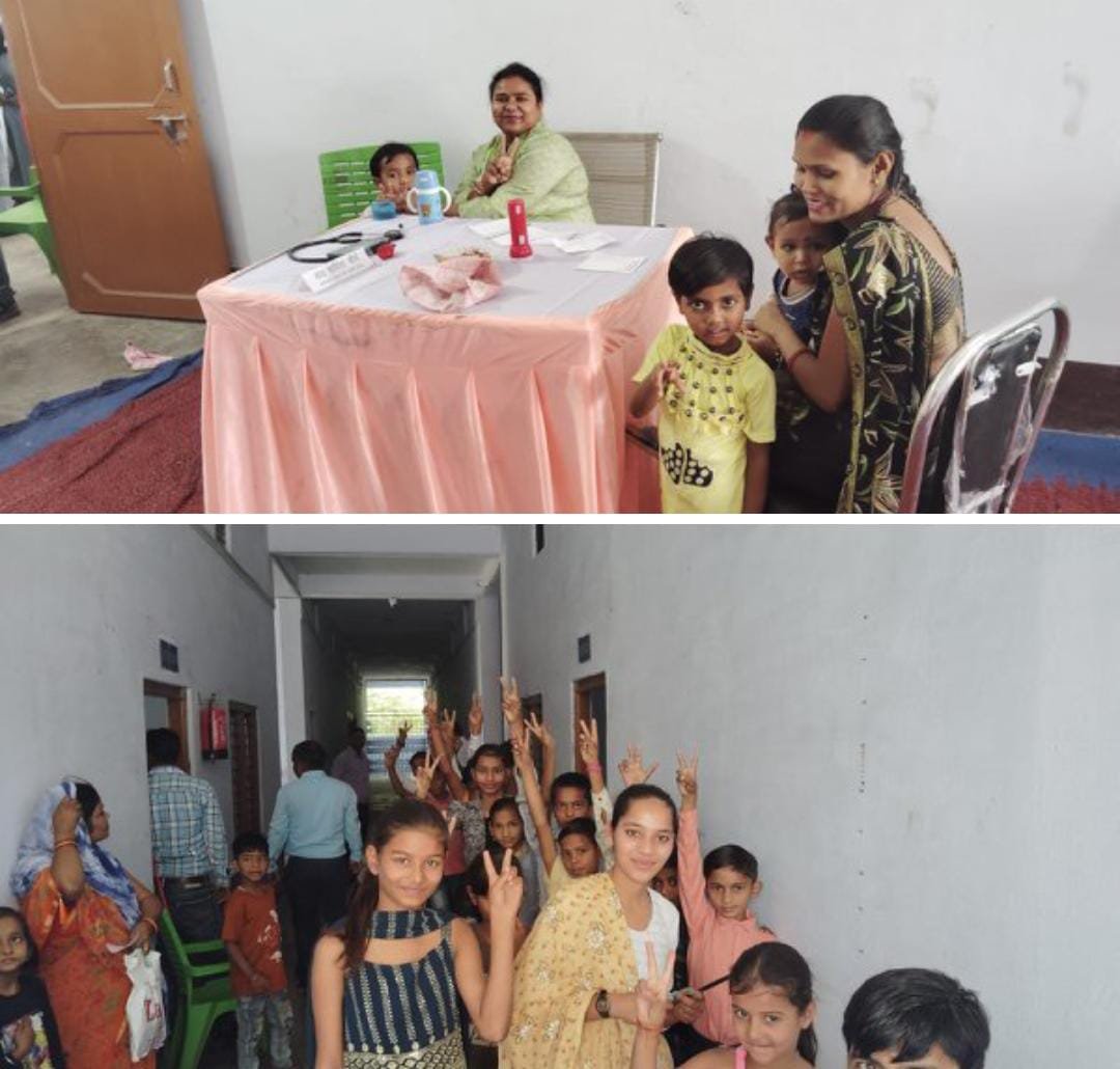 रायबरेली-एस.एम. पब्लिक स्कूल में किया गया निःशुल्क हेल्थ चेकअप का आयोजन,,,, 