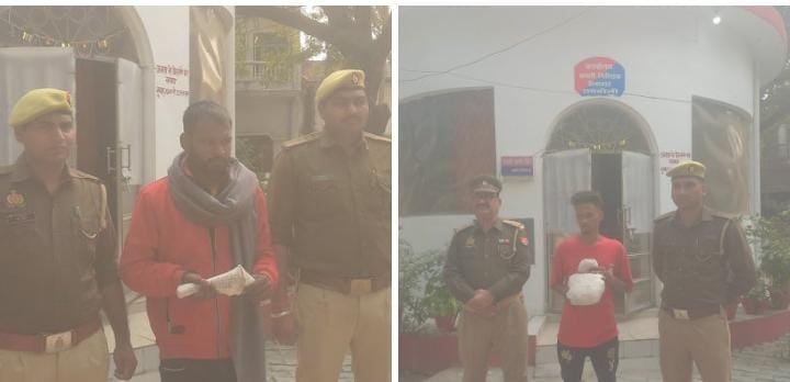 रायबरेली>अलग अलग स्थानों से पुलिस ने अवैध असलहे व गांजे के साथ दो लोगों को गिरफ्तार कर भेजा जेल।