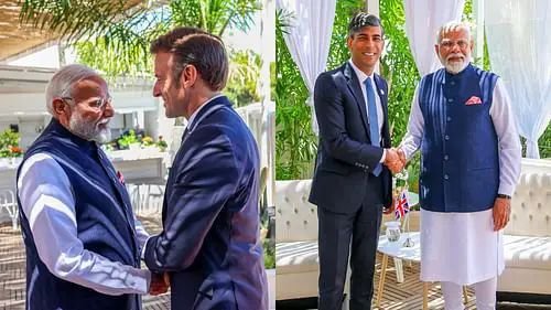 भारत फ्रांस रक्षा संबंध मज़बूत करने पर सहमत,सुनक से रोडमैप 2030 पर हुई बात