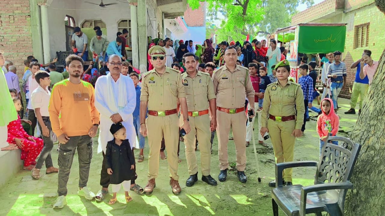 रायबरेली-शांतिपूर्वक संपन्न हुआ ताजिया जुलूस