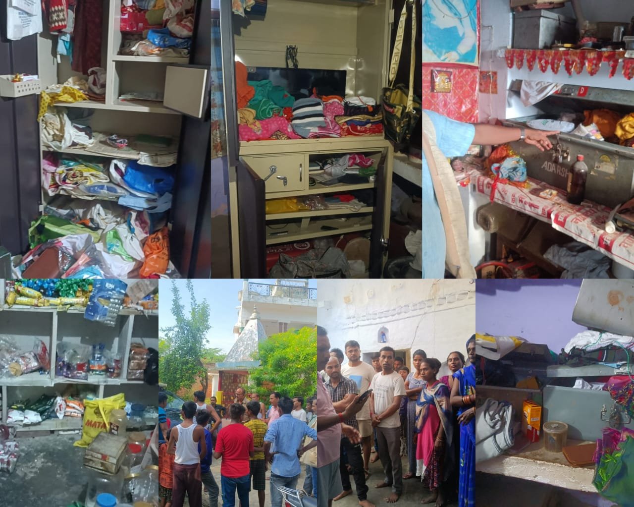 Raibareli-एक ही रात में चोरों ने तीन घरों को बनाया निशाना