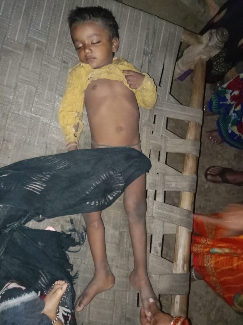 Raibareli-चार पहिया वाहन ने 3 वर्षी मासूम को रौंदा थाने मे दी तहरीर 