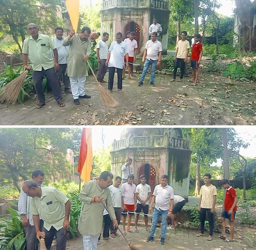 रायबरेली-गांधी जयंती के अवसर पर चलाया गया सफाई स्वच्छता अभियान