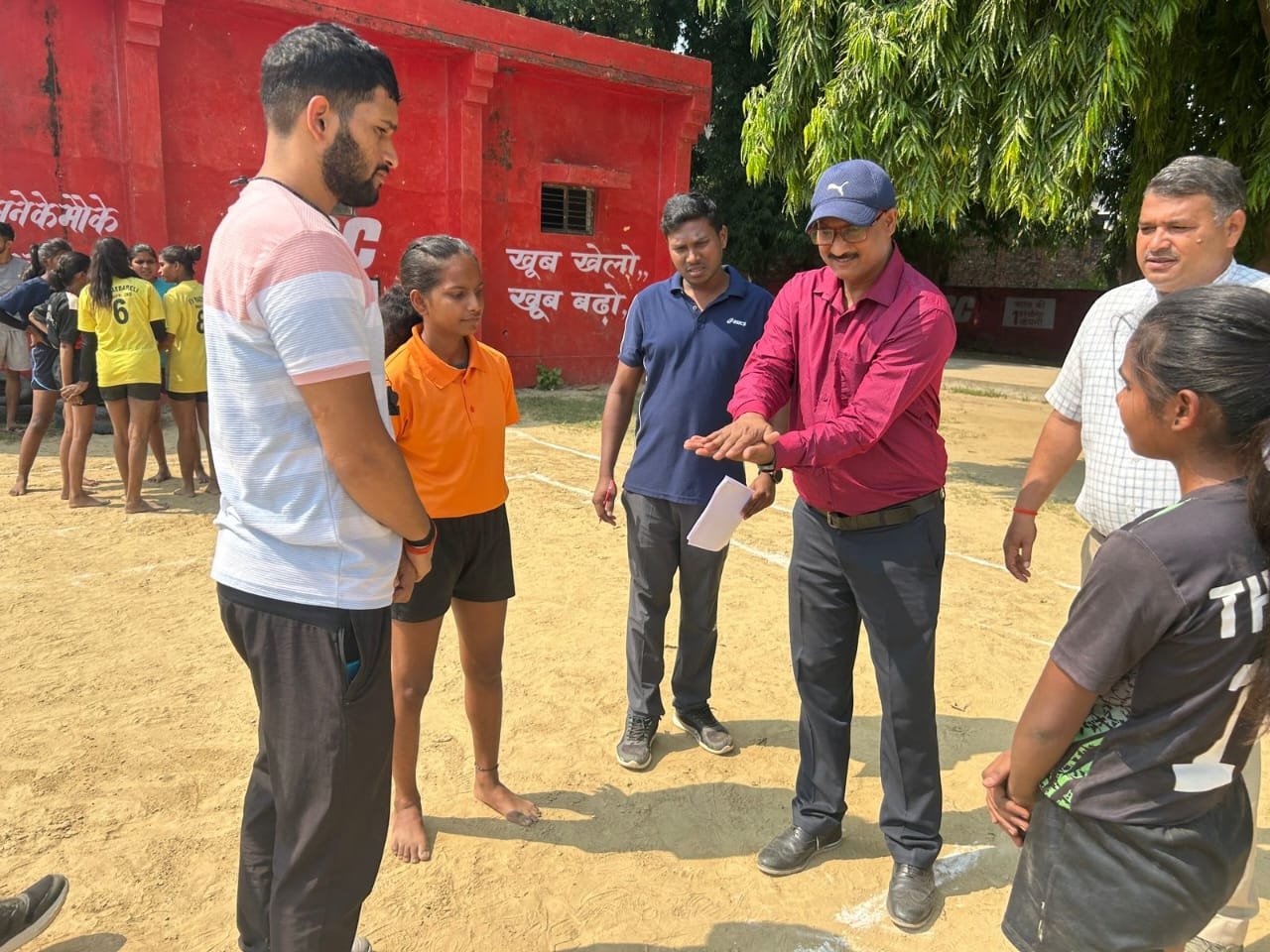 Raibareli-स्टेडियम ने केन्द्रीय विद्यालय द्वितीय की टीम को हराकर जीता कबड्डी फाइनल मैच