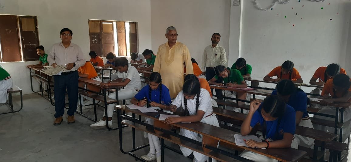 Raibareli-महावीर स्टडी इस्टेट सीनियर सेकेंडरी कॉलेज में हुआ संस्कृति ज्ञान परीक्षा का आयोजन