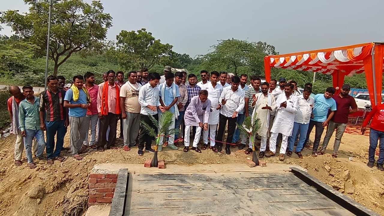 Raibareli-विधायक श्याम सुंदर भारती ने असद धर्म कांटा का किया उद्घाटन