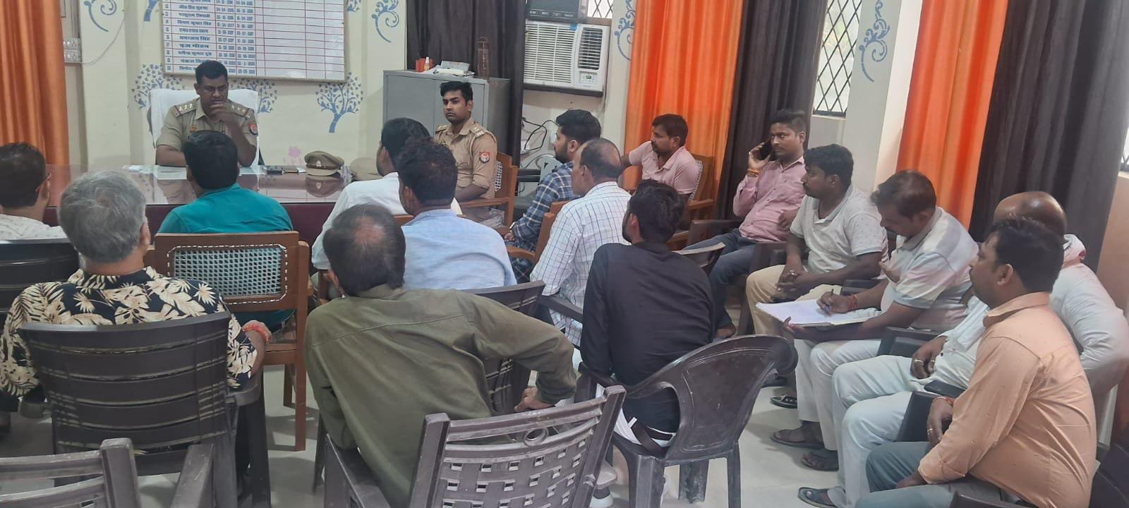 रायबरेली-सराफा व्यापारी पुत्र हत्या से उपजी परिस्थितियों पर कोतवाल ने व्यापारियों संग किया मंथन 