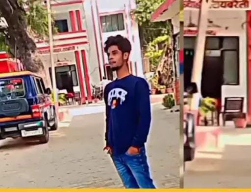 रायबरेली-युवक ने कोतवाली में रील बनाकर खोल दी पुलिस की पोल