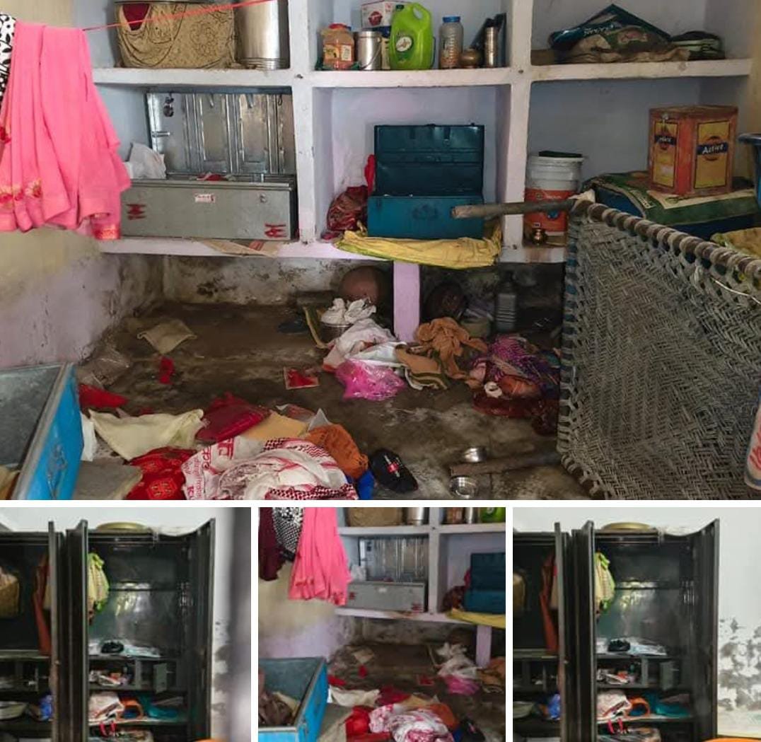 रायबरेली-पुलिस के इकबाल को चुनौती देते हुए चोरों ने दो घरों से 15 लाख का माल किया पार 