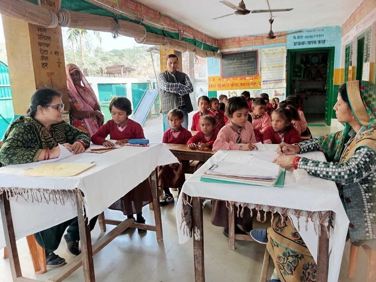 रायबरेली प्रा.वि. फरीद गढ़ में निपुण एसेसमेंट टेस्ट सुचिता पूर्ण हुआ आयोजित।