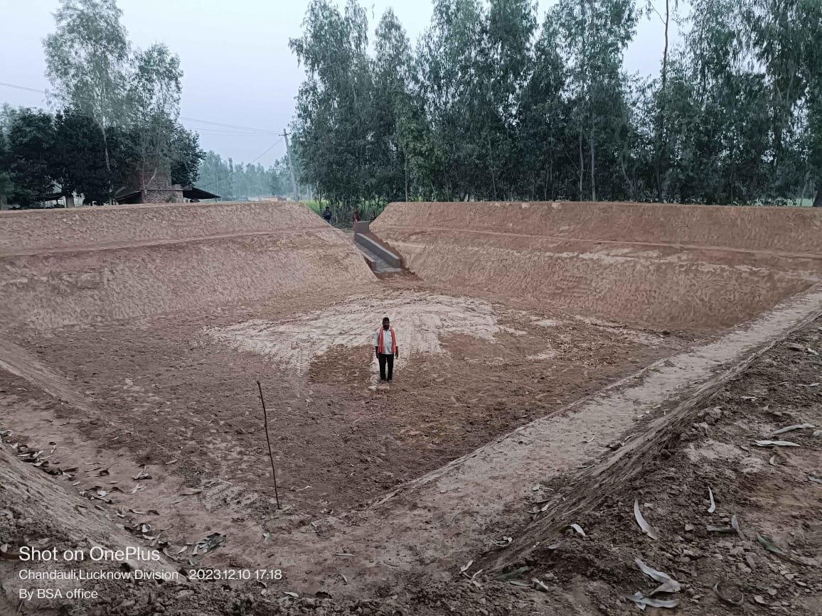 रायबरेली-वर्षा जल संचयन के लिए जिले में बनेंगे 50 खेत तालाब