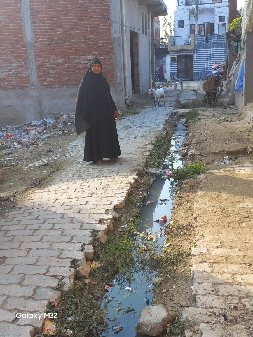 रायबरेली-महिला सभासद ने निकाय के गुणवत्ता युक्त विकास कार्यों के दावों की खोली कलई