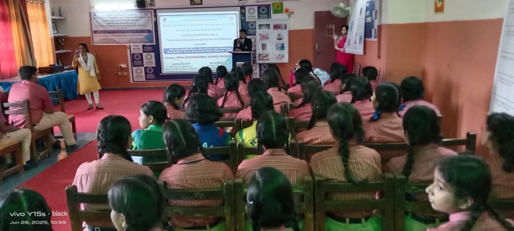 रायबरेली-अन्तर्राष्ट्रीय मादक द्रव निषेध एवं तस्करी रोकथाम दिवस पर आयोजित हुआ विशेष विधिक साक्षरता एवं जागरुकता शिविर