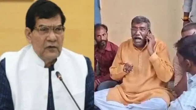 खुद बदलवा लो ट्रांसफार्मर', जेई के जवाब से अवाक राज्यमंत्री धरने पर बैठे; फिर ऐक्शन मोड में एके शर्मा