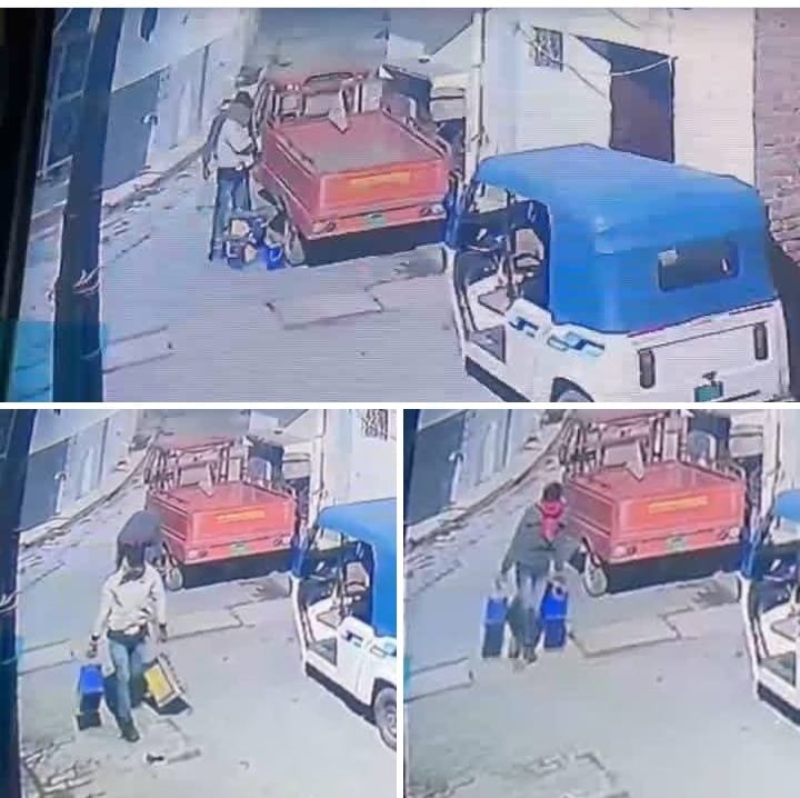 रायबरेली-चोरी की घटना का सीसीटीवी वीडियो सोशल मीडिया पर हुआ वायरल, मचा हड़कंप