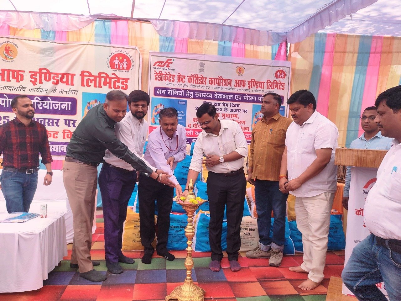 रायबरेली-विश्व क्षय रोग दिवस पर 700 क्षयरोगियों के अंगीकरण एवं पोषण किट वितरण परियोजना का शुभारम्भ