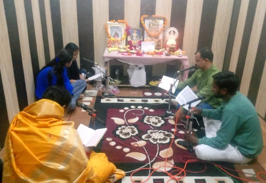 रायबरेली-जय श्री राम के जयकारे से गूंज उठा विद्यार्थी परिषद कार्यालय 