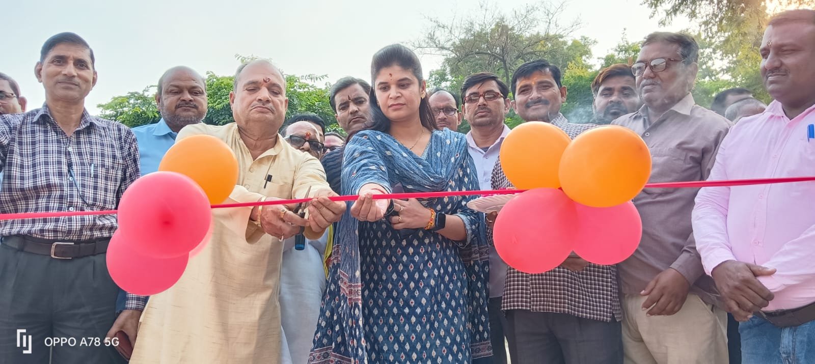 Raibareli-फीता काटकर किया गया शुभारंभ