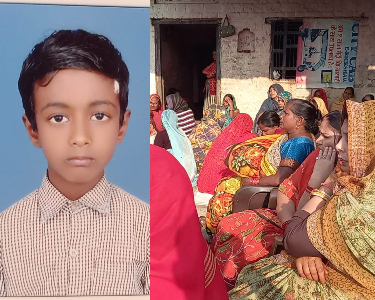 अज्ञात कार की चपेट में आने से  8 वर्षीय मासूम की मौत