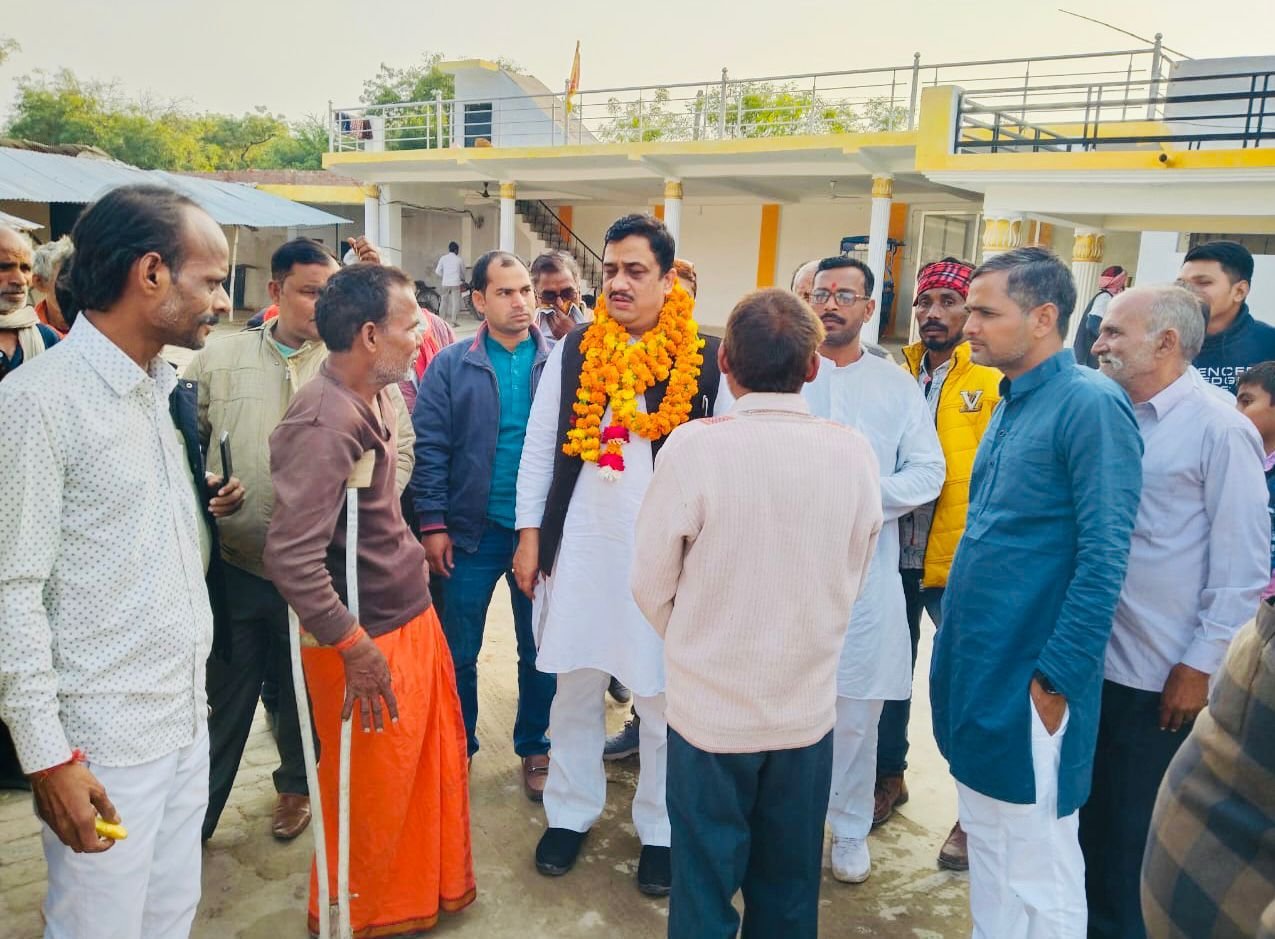 कांग्रेस नेता अतुल सिंह का हुआ भव्य स्वागत