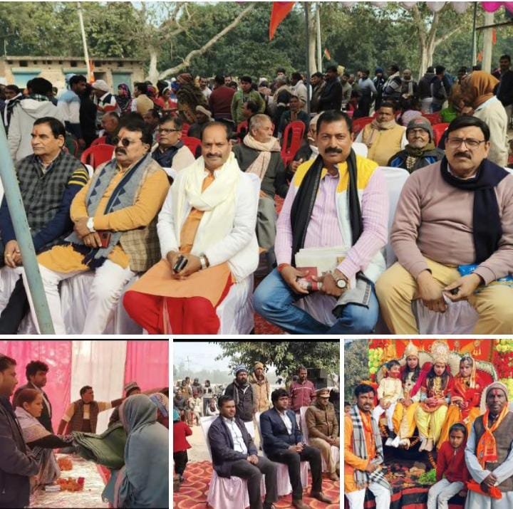 रायबरेली- नगर से लेकर गांव तक दिखी श्री राम की लहर,,,,,
