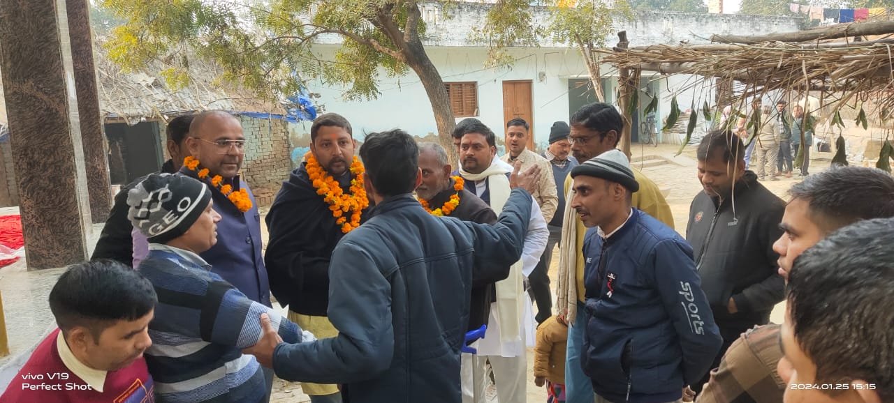 Raibareli-कमेटी के लोगो ने सपा नेता देवेंद्र सिंह उर्फ गोलू का किया भव्य स्वागत