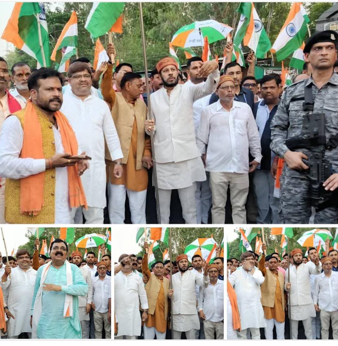 रायबरेली-भारत के शौर्य को दुनिया ने देखा और लोहा माना - डा मनोज पांडेय