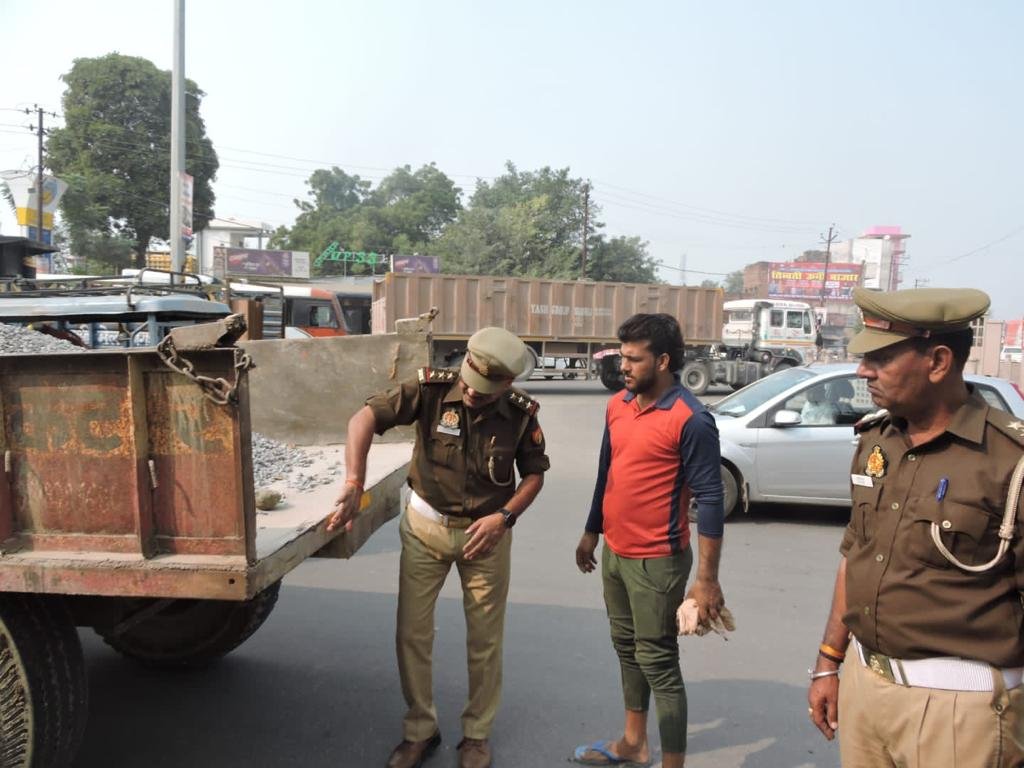 Raibareli-सड़क दुर्घटनाओं की रोकथाम हेतु चलाया गया  चेकिंग अभियान