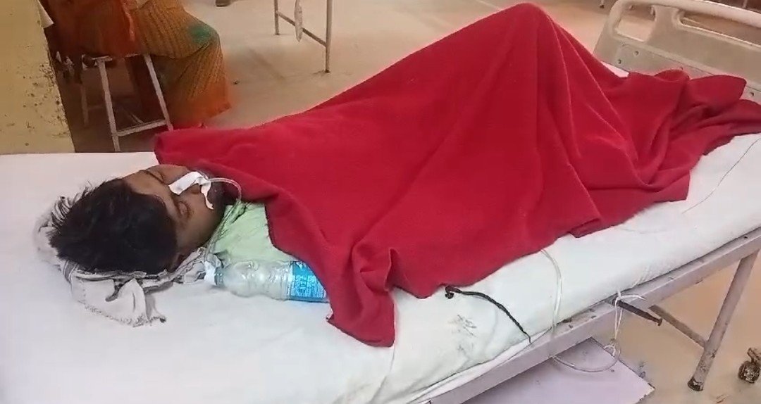 Raibareli-युवक ने खाया जहरीला पदार्थ