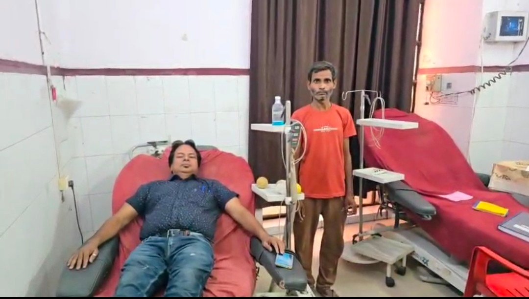 रायबरेली में बीमार मासूम के लिए भगवान बने डॉक्टर रोशन पटेल