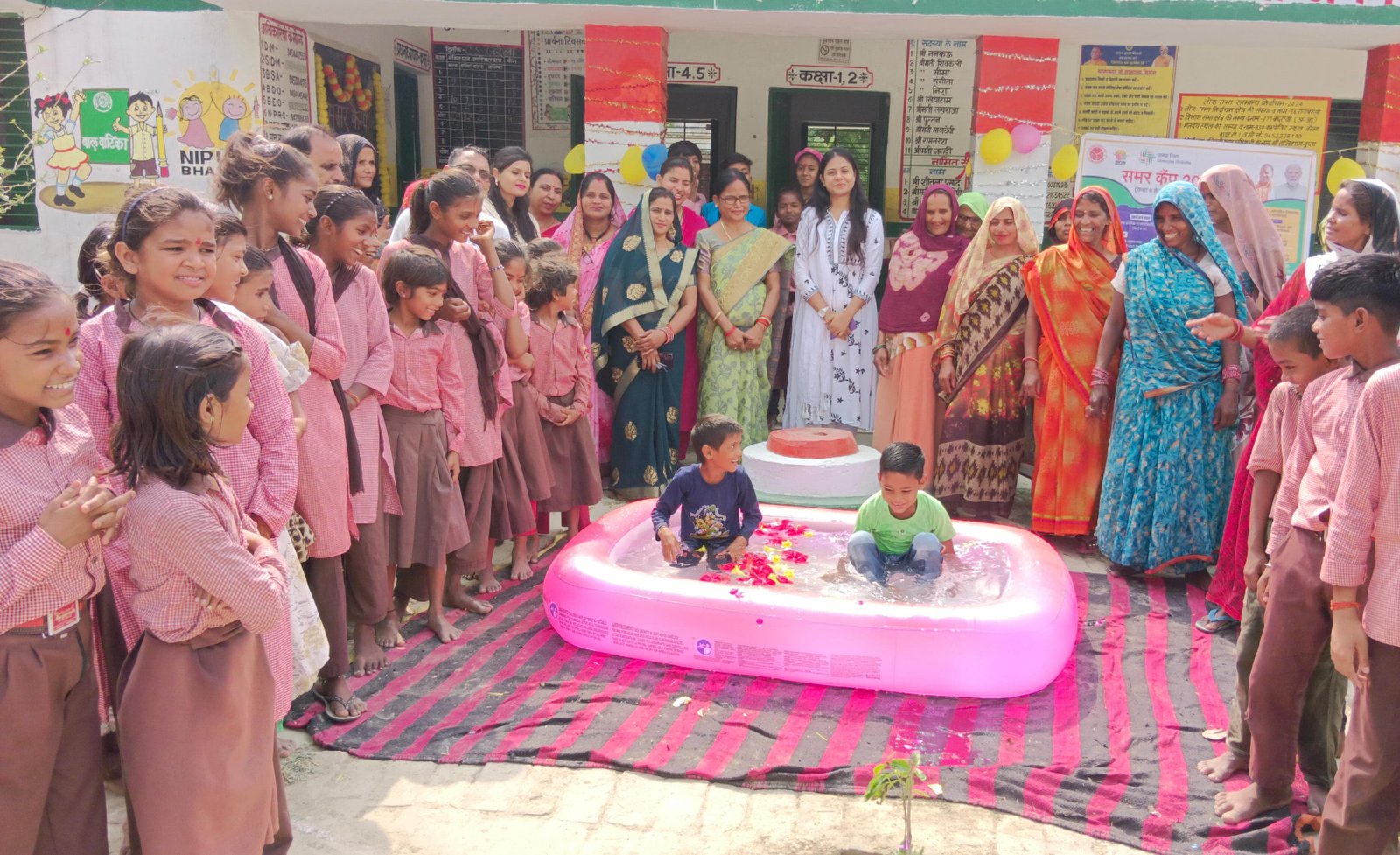 रायबरेली-परिषदीय विद्यालयों समर कैम्प शुरू, बच्चों ने की खूब मौजमस्ती 