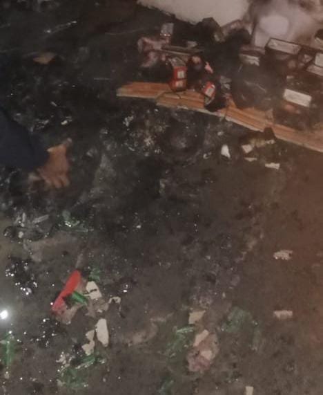 रायबरेली-शॉट सर्किट के कारण टेंट हाऊस के गोदाम में लगी भीषण आग,सारा सामान जलकर खाक,,