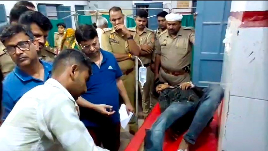 रायबरेली में शातिर बदमाशो से पुलिस व एसओजी टीम की मुठभेड़