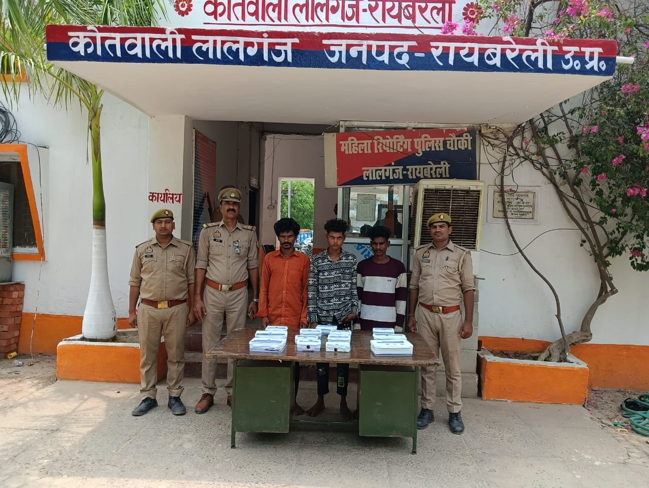 रायबरेली पुलिस ने अन्तर्राज्जीय शातिर चोरो के गैंग का किया भंडाफोड़