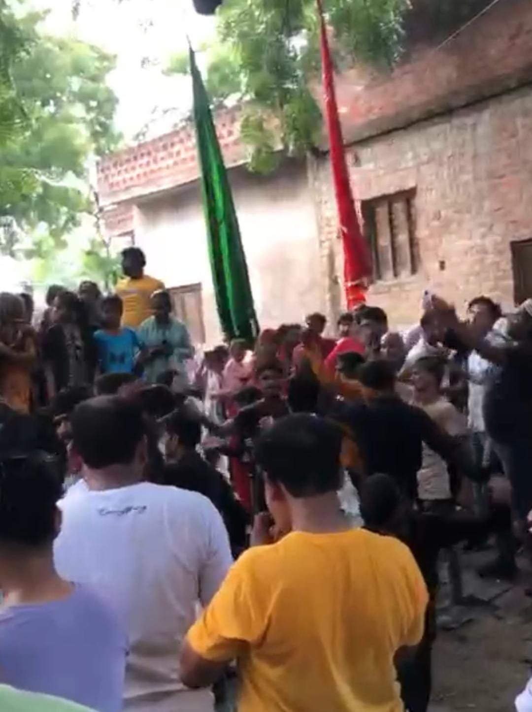 रायबरेली-कजियाना में शांतिपूर्वक निकाला गया सातवीं मोहर्रम का जुलूस,,,,, 