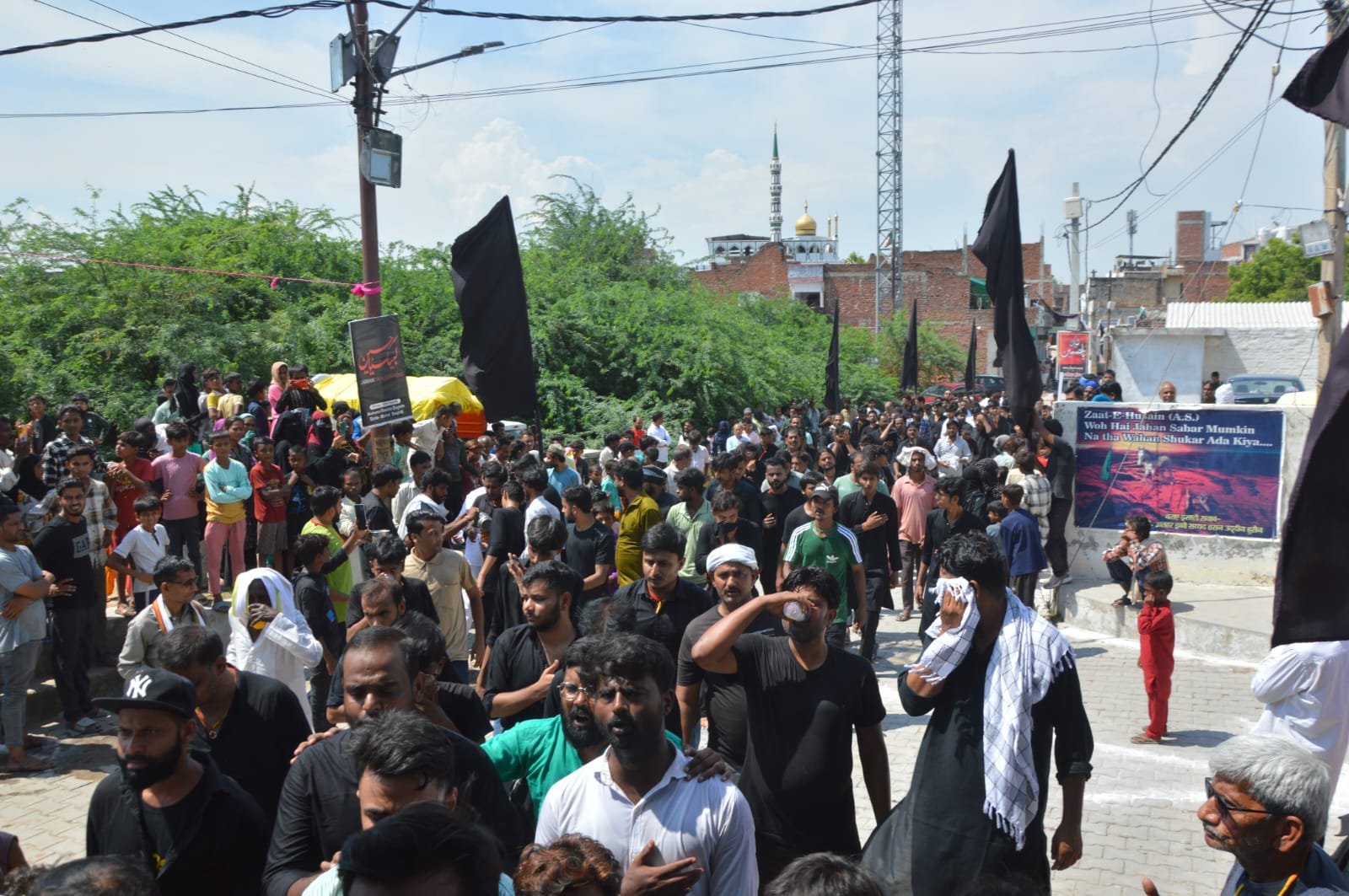 रायबरेली-कासिम को कर्बला में सजाते रहे हुसैन , अपने हसन को दूल्हा बनाते रहे हुसैन 