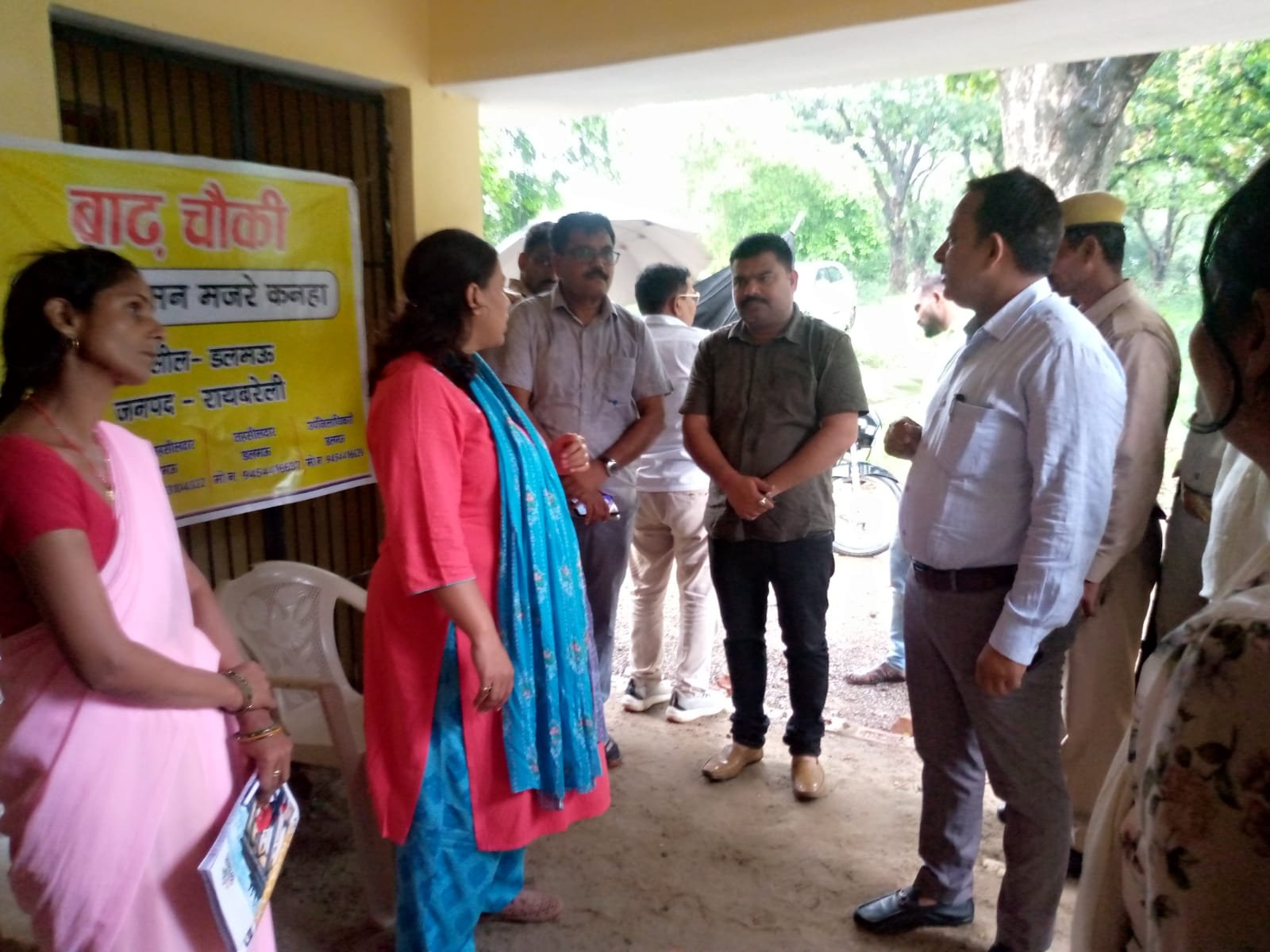 रायबरेली- बाढ़ प्रभावित क्षेत्रों का लिया गया जायजा,बनाई गई बाढ़ चौकियां