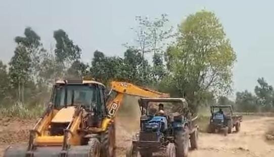 Raibareli-खनन माफियाओं के लिए संरक्षणदाता बनी डलमऊ पुलिस