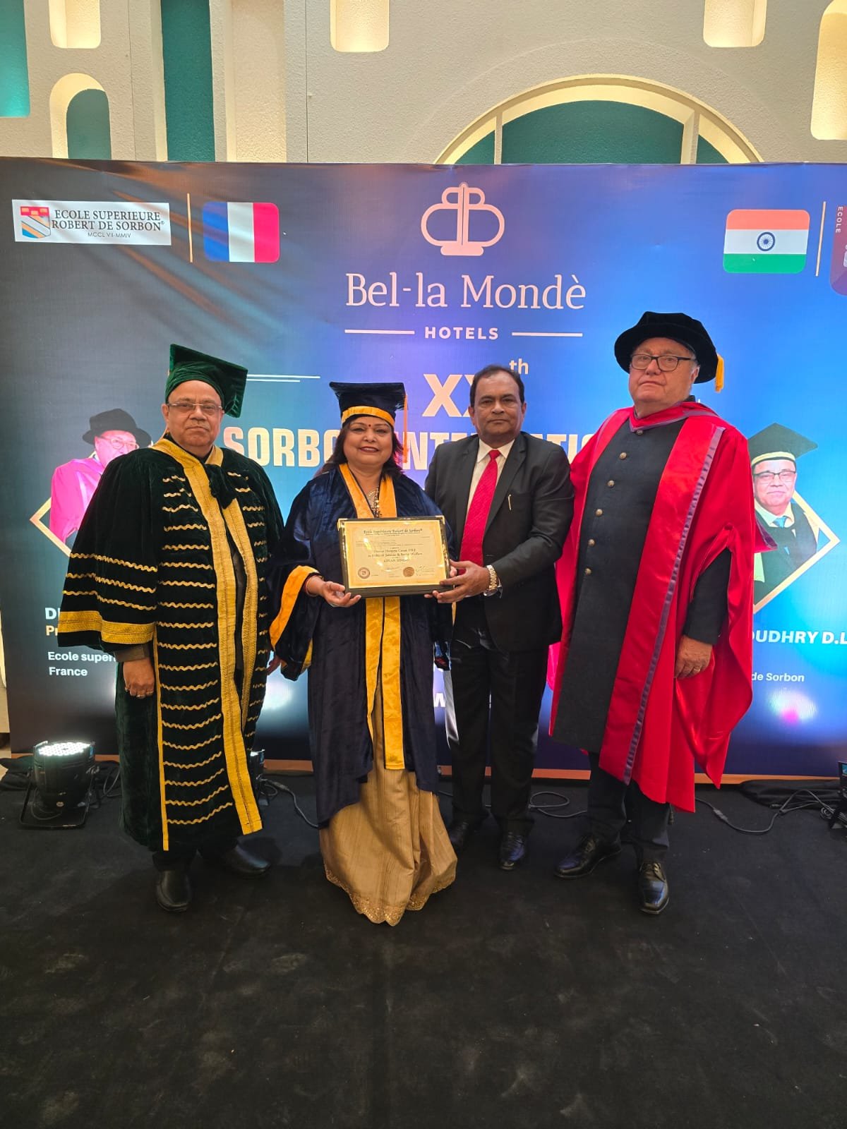 डाक्टर किरण सिंह, प्रदेश भाजपा कार्यसमिति सदस्य, मानद डॉक्टरेट से सम्मानित - 