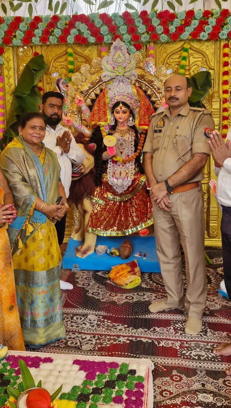 सभी लोग मिलकर मनाए नवरात्रि का पावन त्योहार: कोतवाल जगदीश यादव       