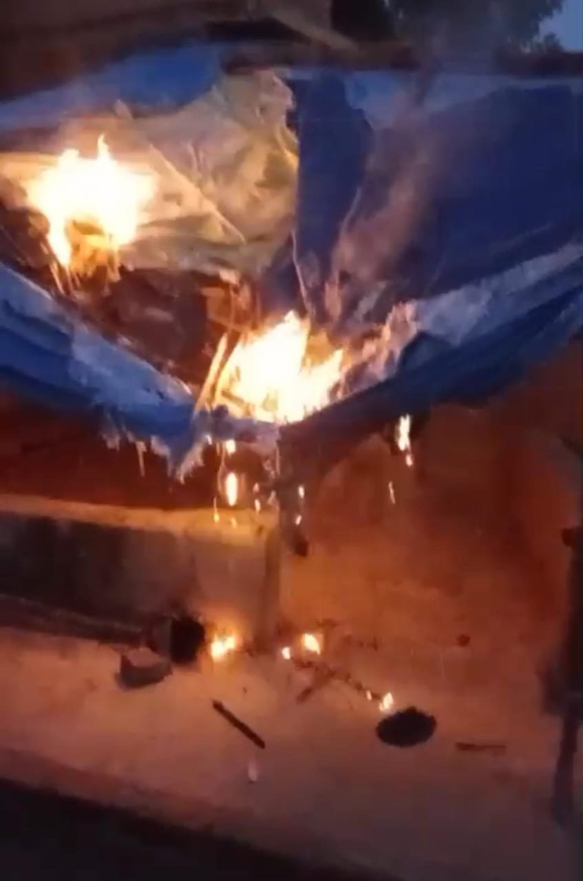 रायबरेली-उधारी का पैसा वापस मांगने पर दबंग मारपीट आग लगाने का आरोप,,,, 