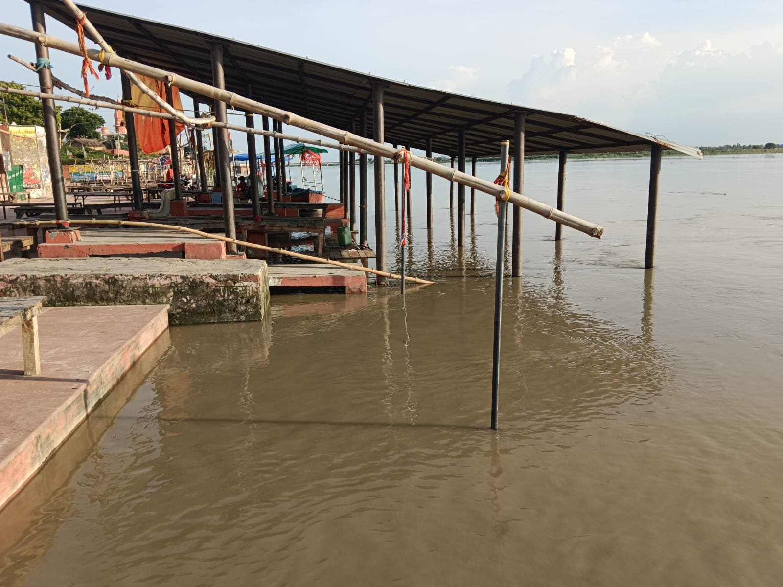 Raibareli-गंगा के जलस्तर मे बढोत्तरी जारी