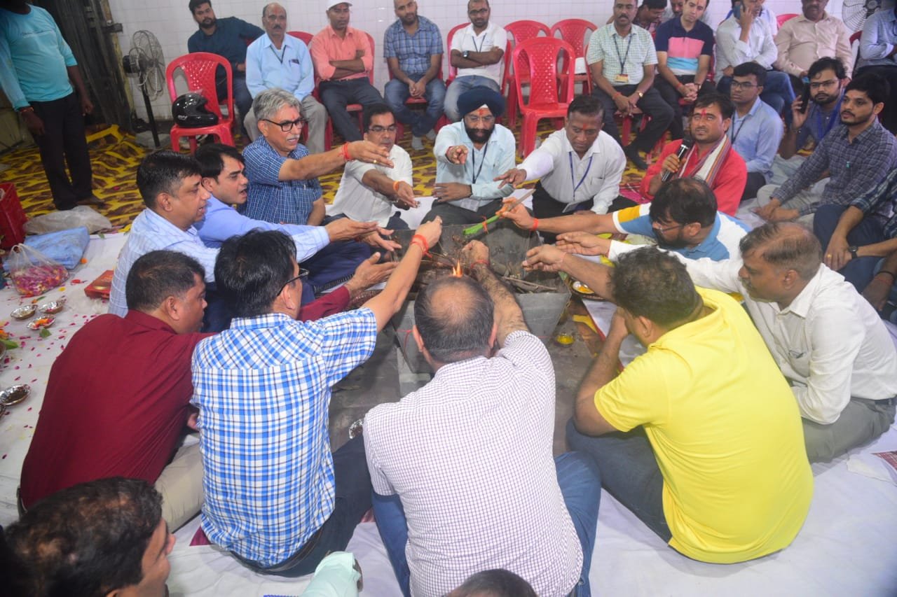 Raibareli-एनटीपीसी ऊंचाहार में भगवान विश्वकर्मा की जयंती धूमधाम से मनी