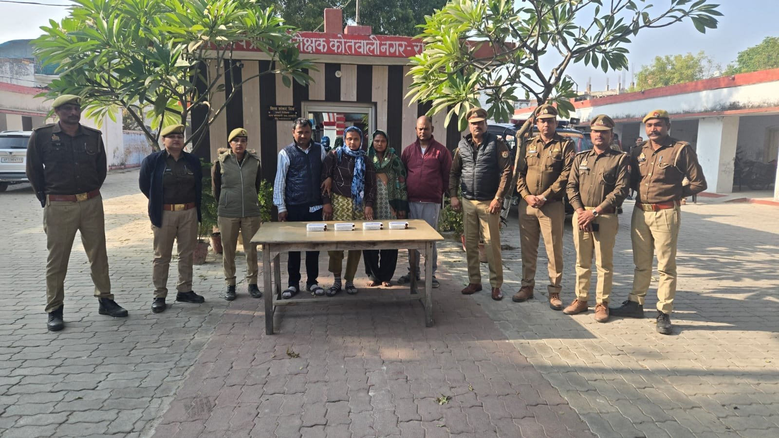 रायबरेली में लुटेरों का बावरिया गैंग चढ़ा पुलिस के हत्थे 